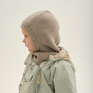 Балаклава Peppihat "Mumla", бежевая